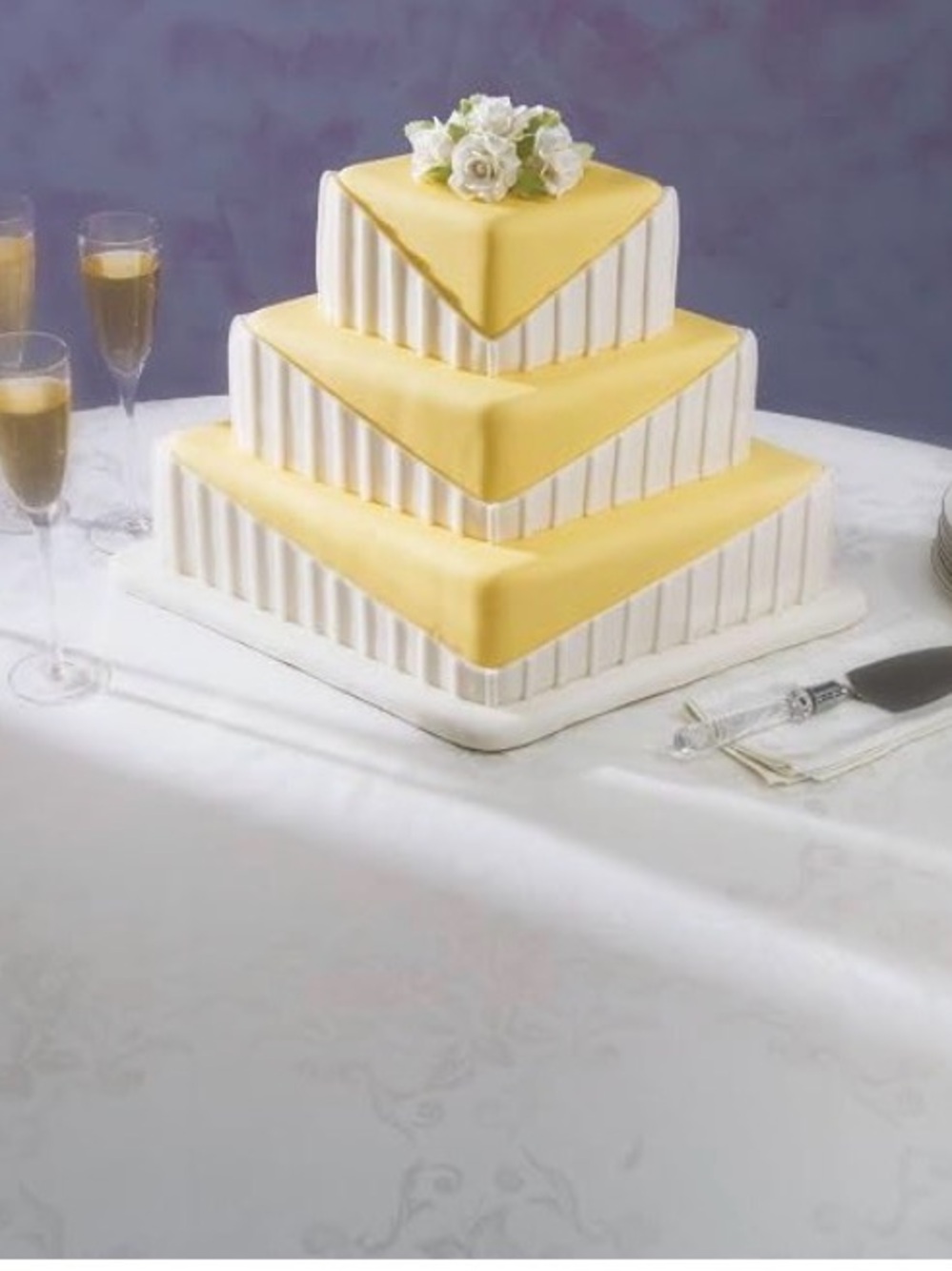 Aluminum 3-Tier Wilton Diamond Wedding Cake Pans - Rare & Hard to Find in Canada